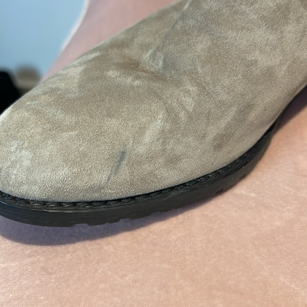 Stuart Weitzman Fringed 50/50 Boots - Picture 5 of 6